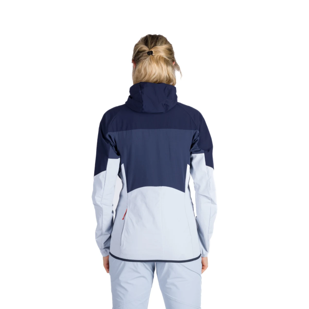Dámska turistická softshellová bunda NORTHFINDER KATHI-387blueblue · záber 3