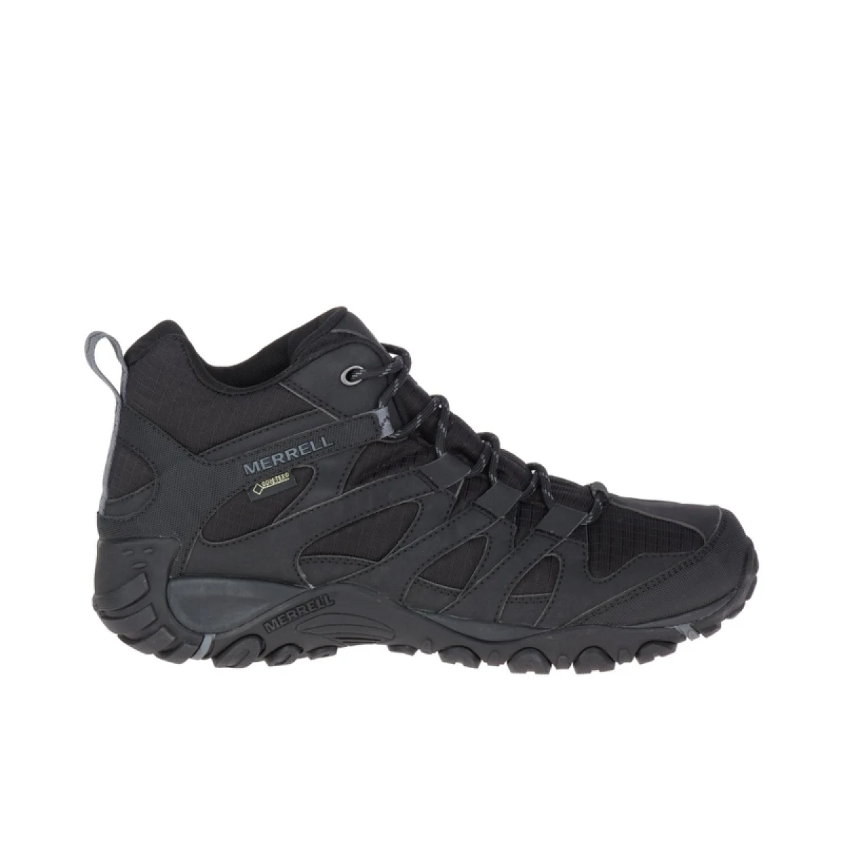 Pánska členková turistická obuv MERRELL Claypool Sport Mid GTX black rock · záber 2
