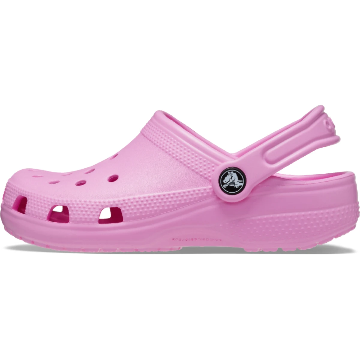 Dievčenské kroksy (rekreačná obuv) CROCS Classic Clog K taffy pink · záber 3