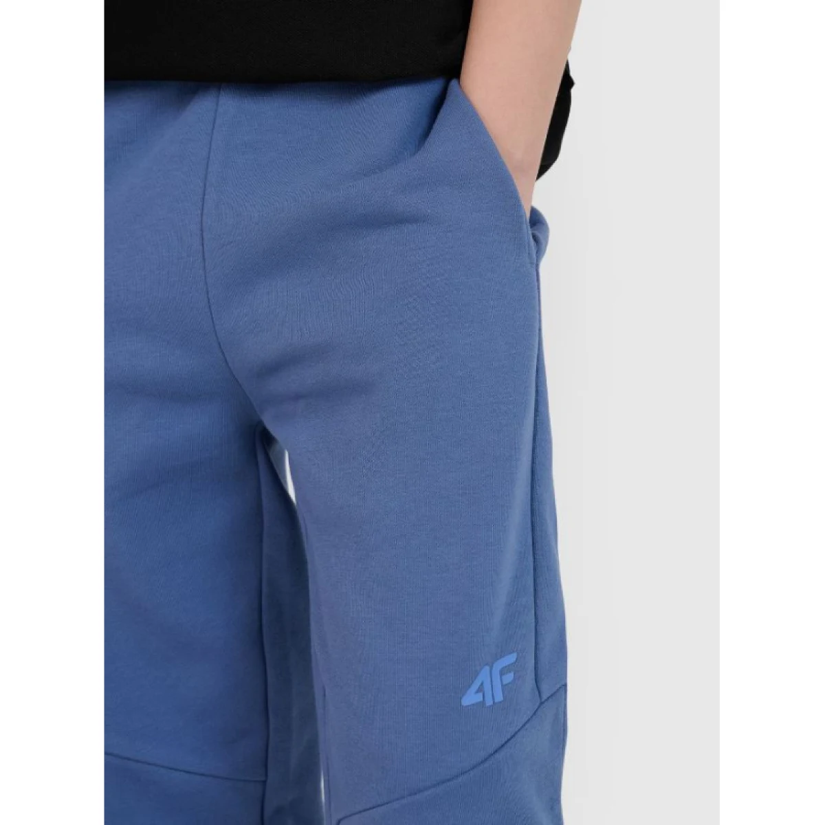 Chlapčenské tepláky 4F JUNIOR TROUSERS CAS M1103-33S-BLUE · záber 4