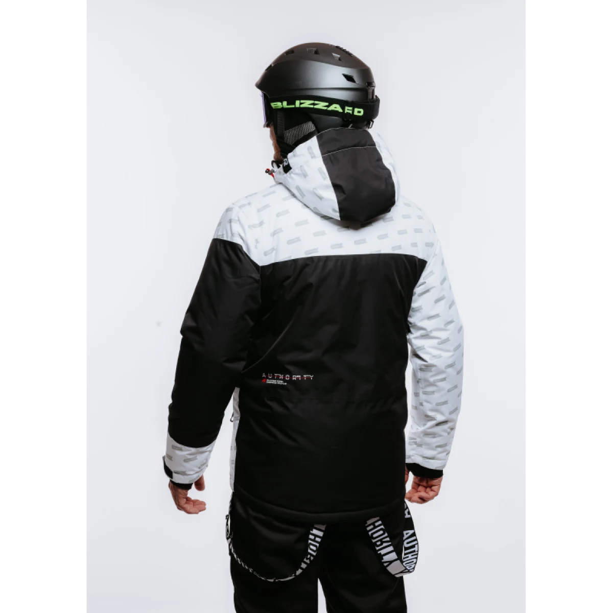 Pánska lyžiarska bunda AUTHORITY SJ-PYJAMAS white · záber 3