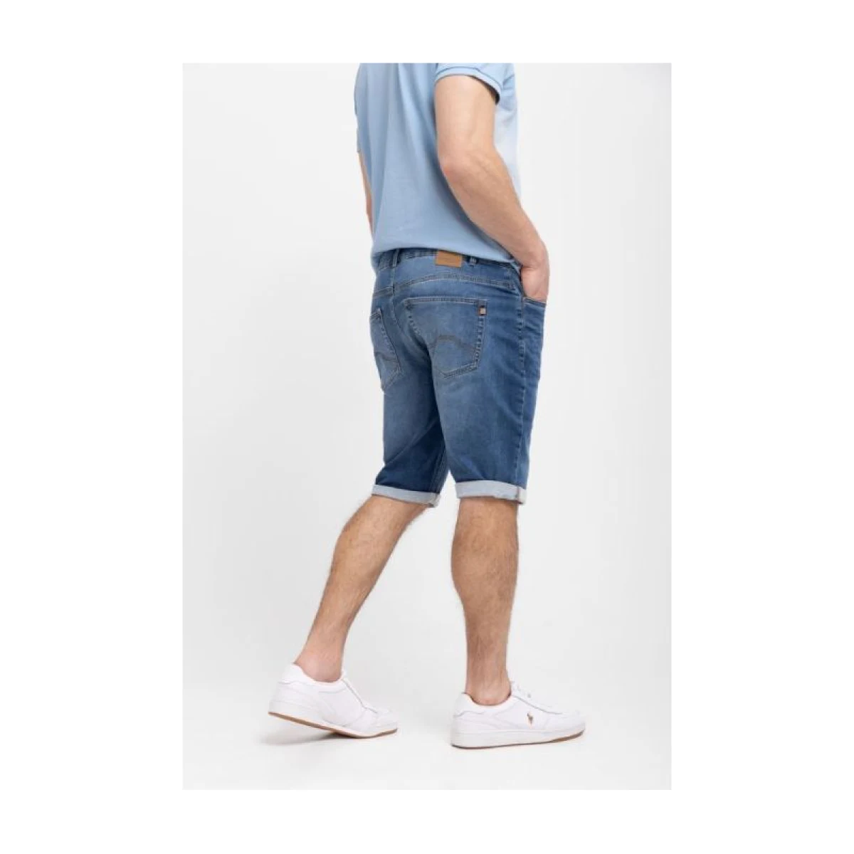 Pánske riflové kraťasy VOLCANO MEXT-600-NAVY · záber 2