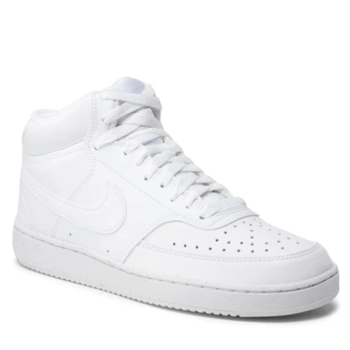 Pánska rekreačná obuv NIKE Court Vision Mid NN white white white · záber 1