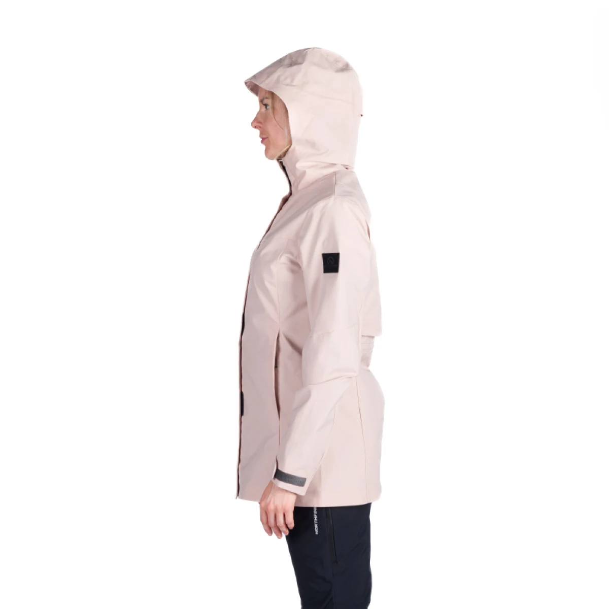 Dámska turistická softshellová bunda NORTHFINDER LUCINDA-366rose · záber 2