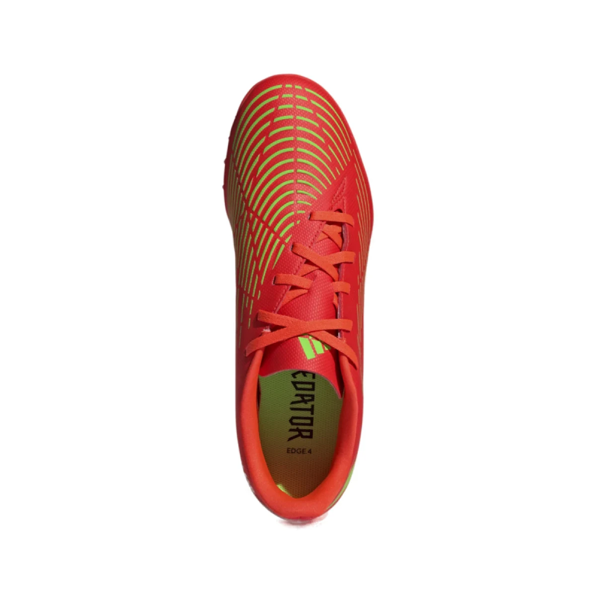 Pánske futbalové kopačky turfy ADIDAS Predator Edge.4 M TF solar red solar green core black · záber 4