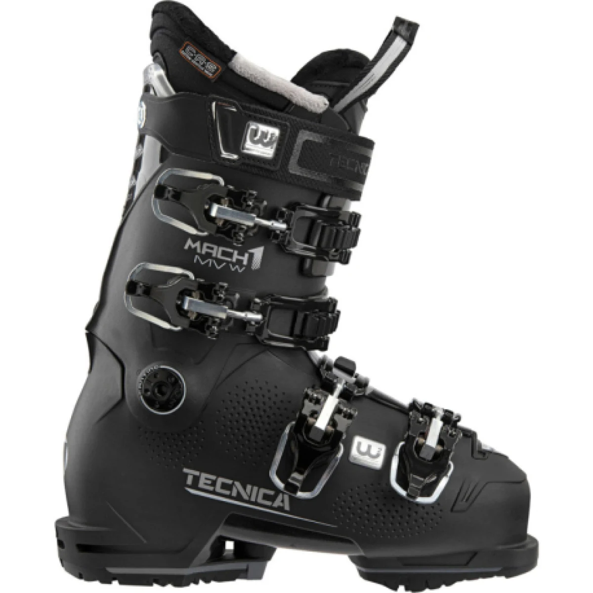 Dámske lyžiarky na zjazdovku - on piste TECNICA Mach1 95 MV W GW, black · záber 1