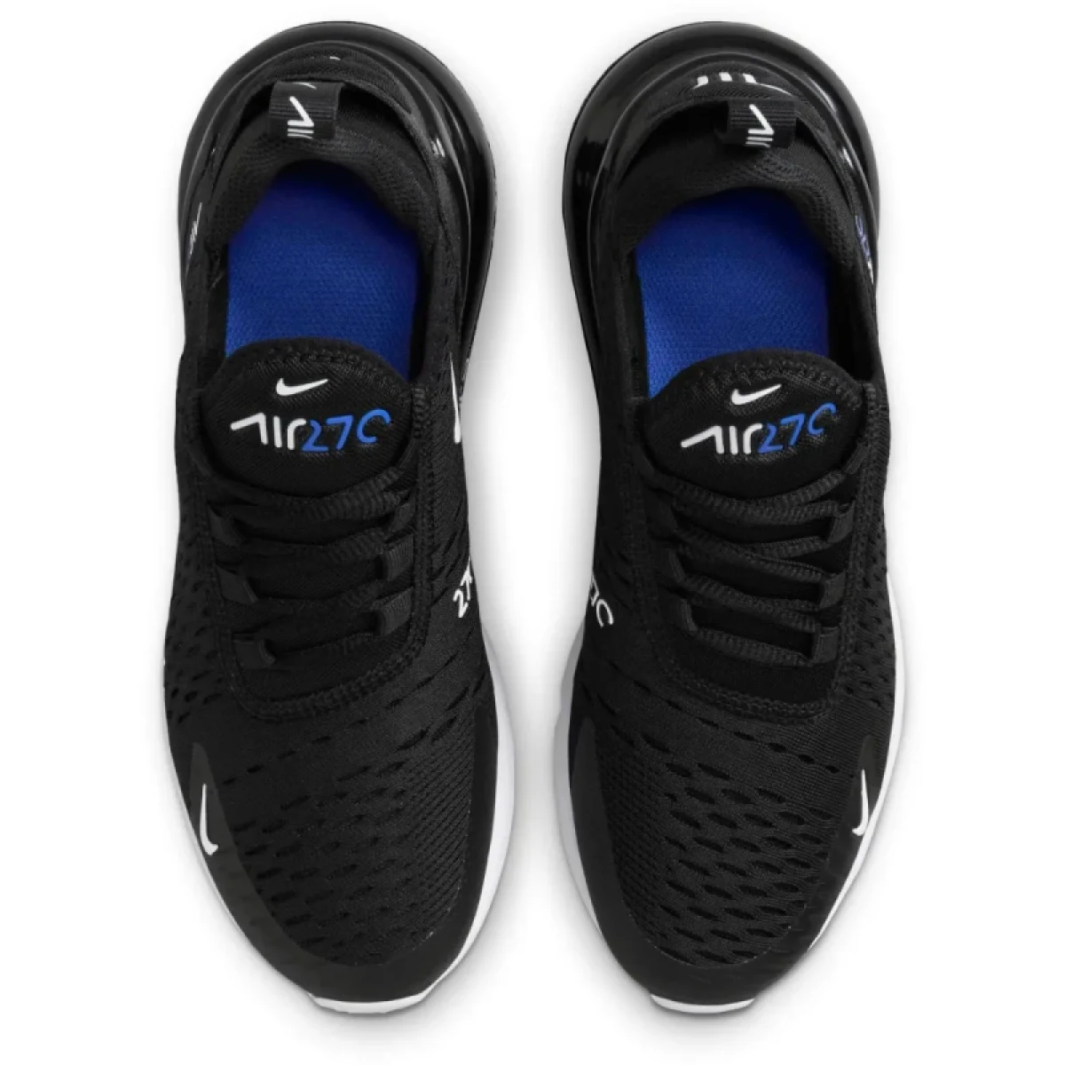 Juniorská rekreačná obuv NIKE Air Max 270 Jr black white white · záber 4