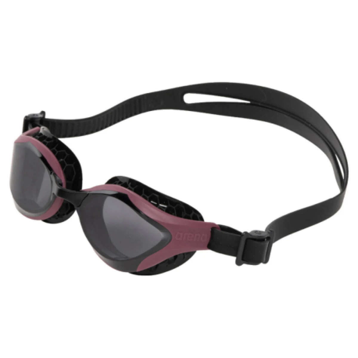 Plavecké okuliare ARENA AIR-BOLD SWIPE-SMOKE-RED_WINE-BLACK · záber 1
