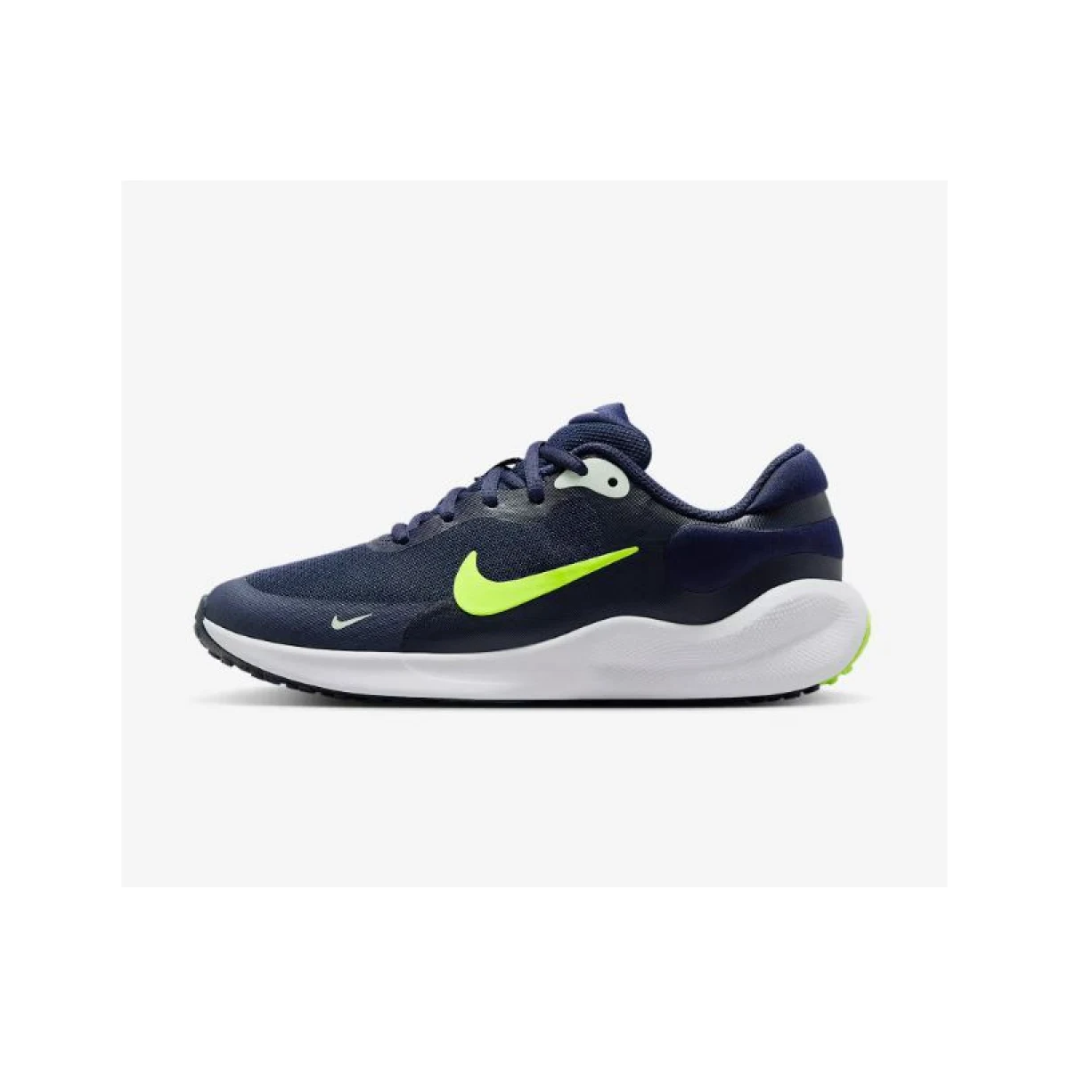 Chlapčenská športová obuv (tréningová) NIKE Revolution 7 Jr midnight navy volt tint white · záber 3