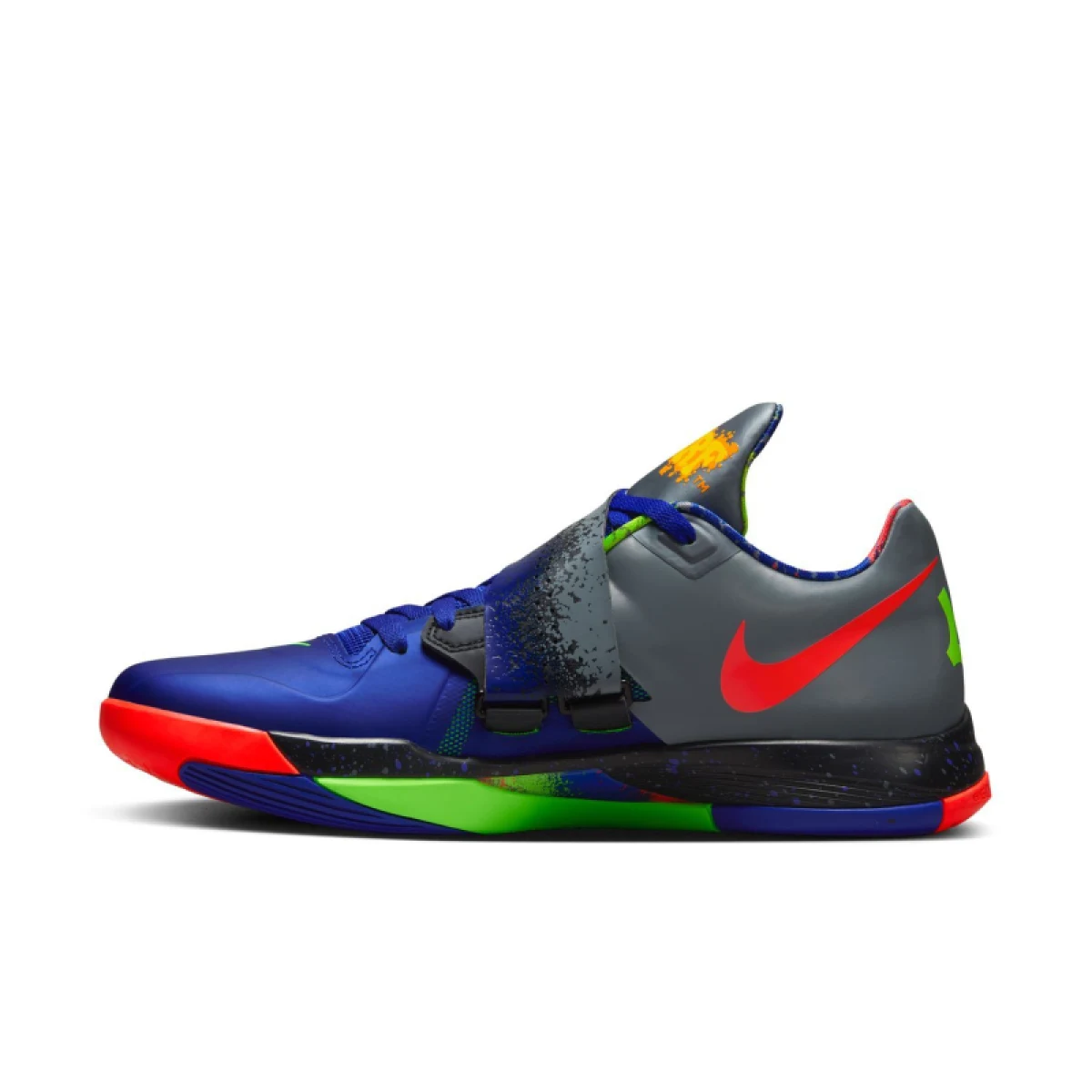 Pánska rekreačná obuv NIKE KD 4 Nerf concord bright crimson black · záber 2