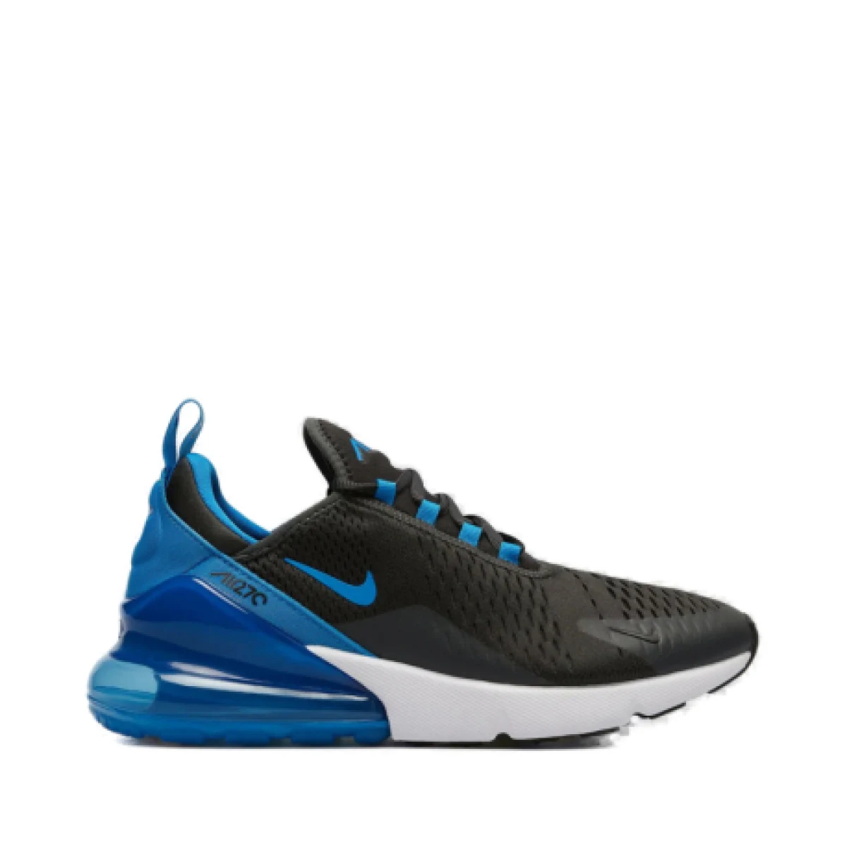 Pánska rekreačná obuv NIKE Air Max 270 anthracite black white photo blue · záber 1