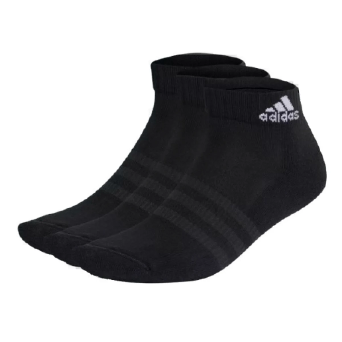 Ponožky ADIDAS 3 PACK-C SPW ANK-BLACK WHITE · záber 1