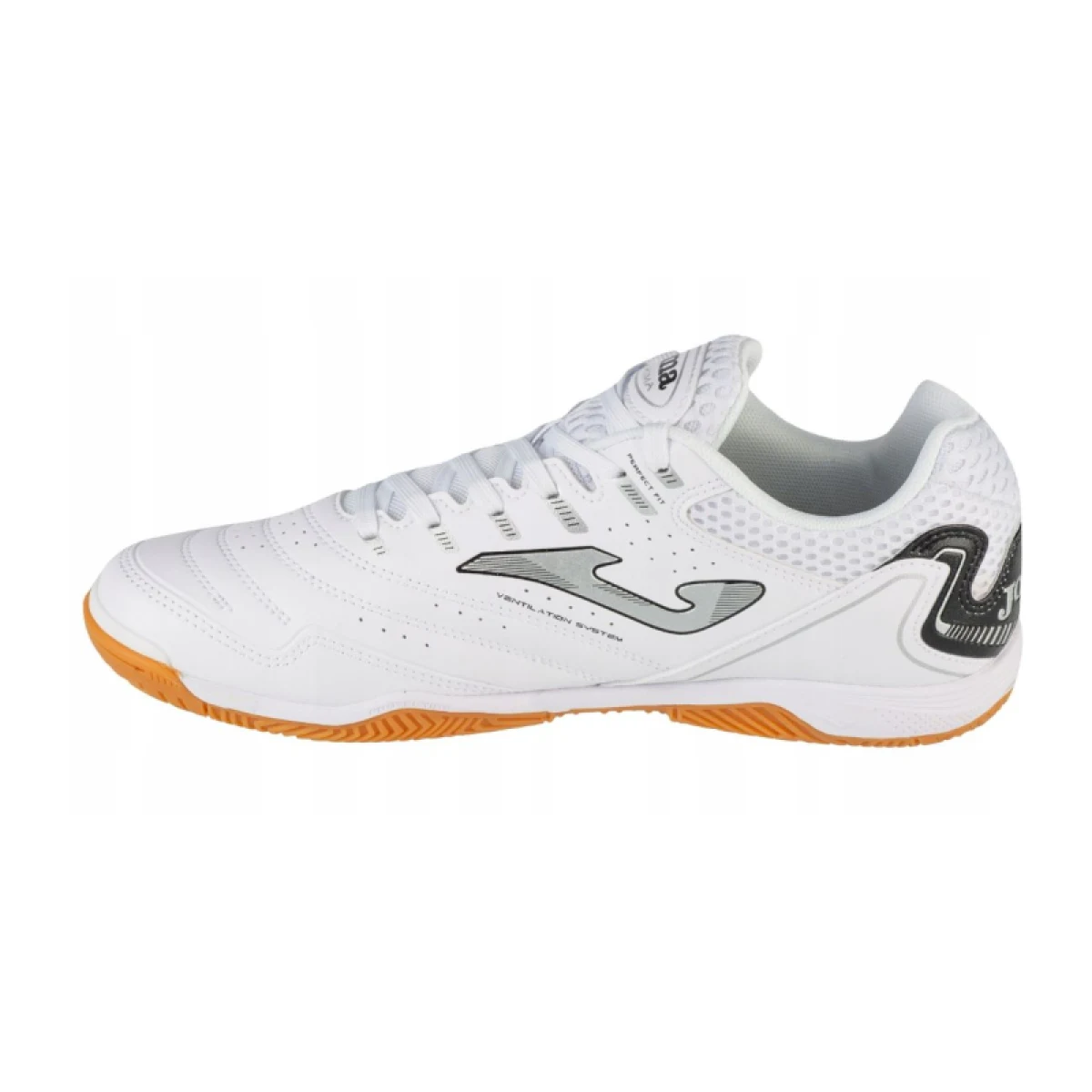 Pánske futbalové kopačky halové JOMA Maxima 2502 M IC white · záber 2