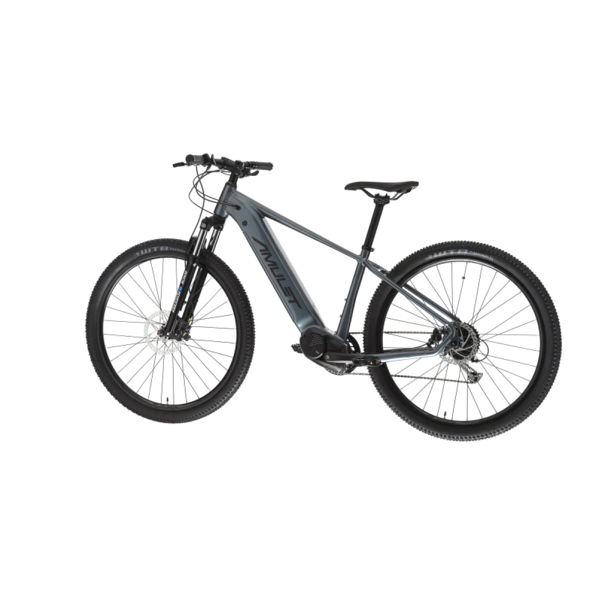 Horský elektrobicykel AMULET (II. Quality) 29 eRival 4.5 SH, black shiny black matt · záber 5