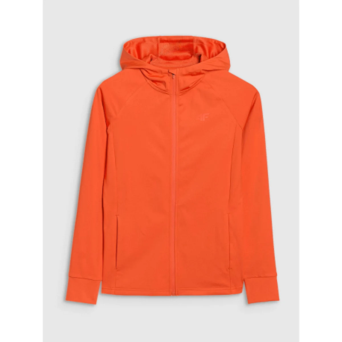 Dámska tréningová mikina so zipsom 4F SWEATSHIRT FNK F467-62S-RED · záber 1
