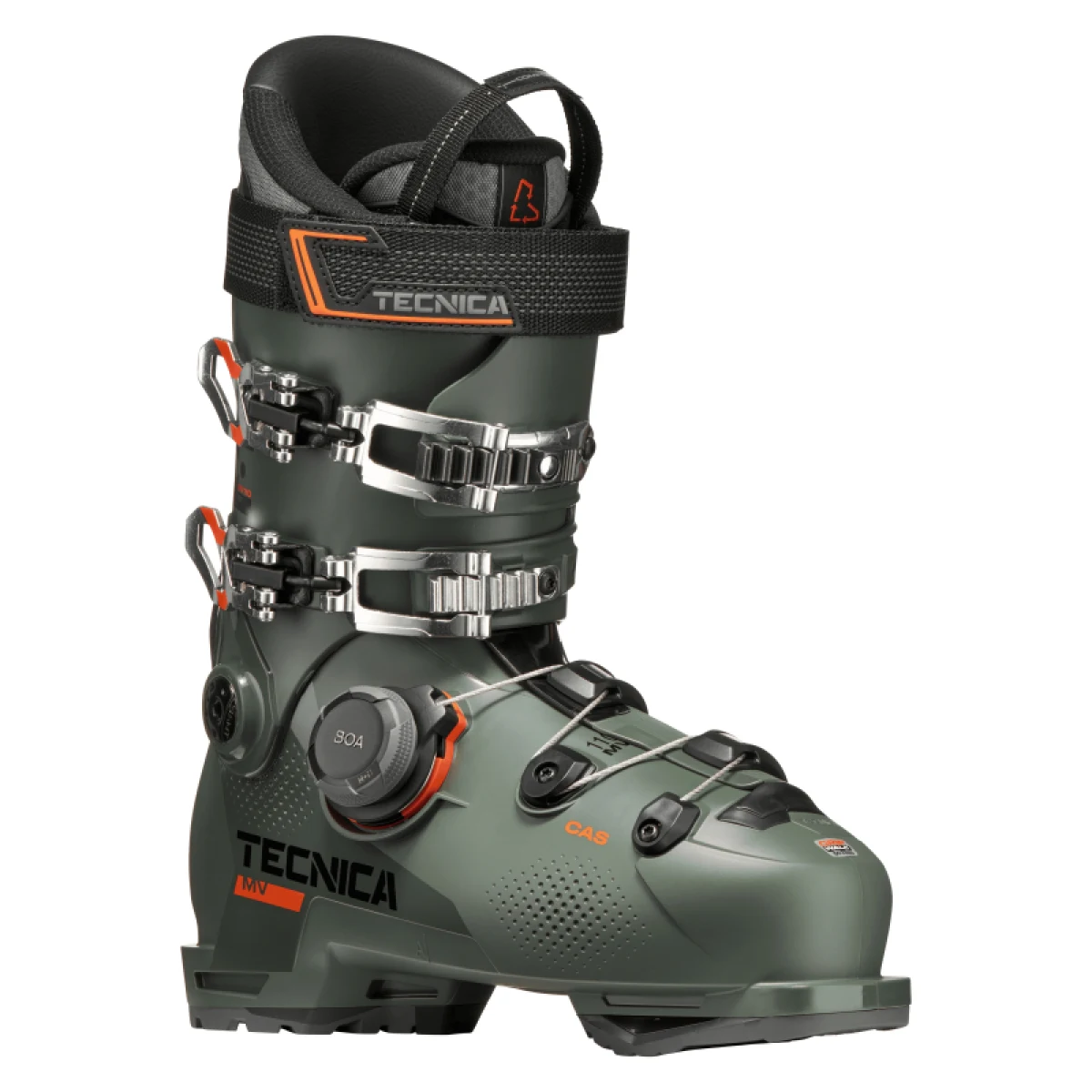 Pánske lyžiarky na zjazdovku - on piste TECNICA Mach BOA MV 110 RT GW, progressive green · záber 3