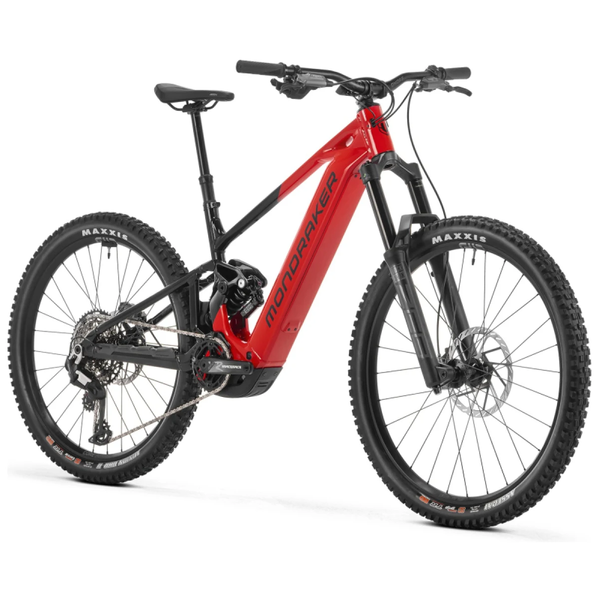 Horský elektrobicykel MONDRAKER Level R, chili red · záber 2
