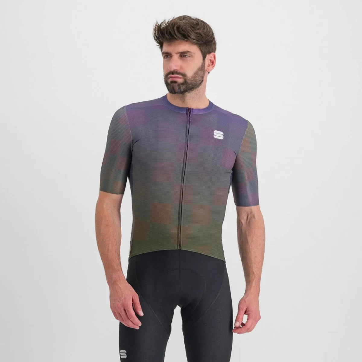 Pánsky cyklistický dres s krátkym rukávom SPORTFUL Rocket jersey, beetle mulled grape · záber 2