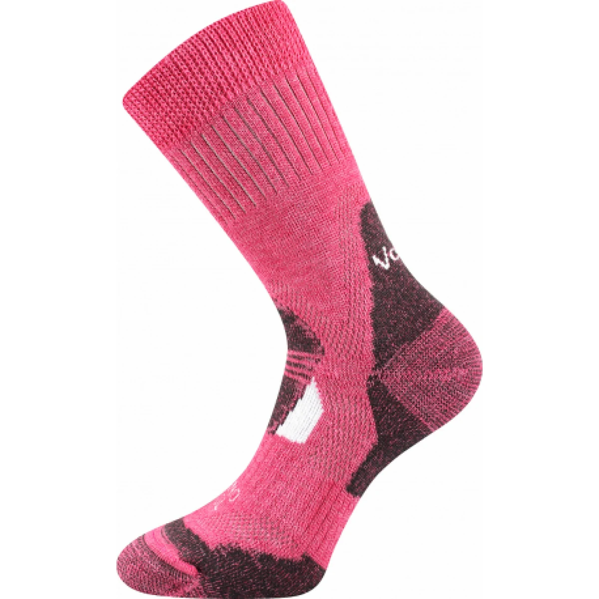 Dámske turistické ponožky VOXX 1 PACK-MERINO Stabil CLIMAYARN-pink · záber 1