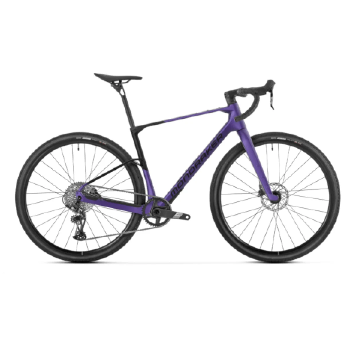 Gravel bicykel MONDRAKER Arid Carbon S, ultraviolet · záber 1