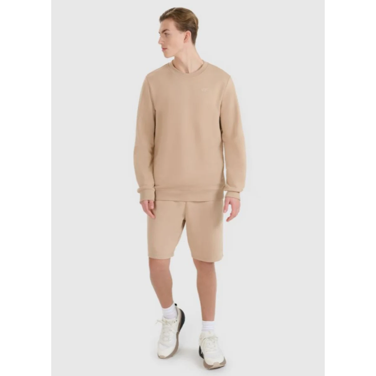 Pánska mikina 4F SWEATSHIRT M1622-83S-BEIGE · záber 5