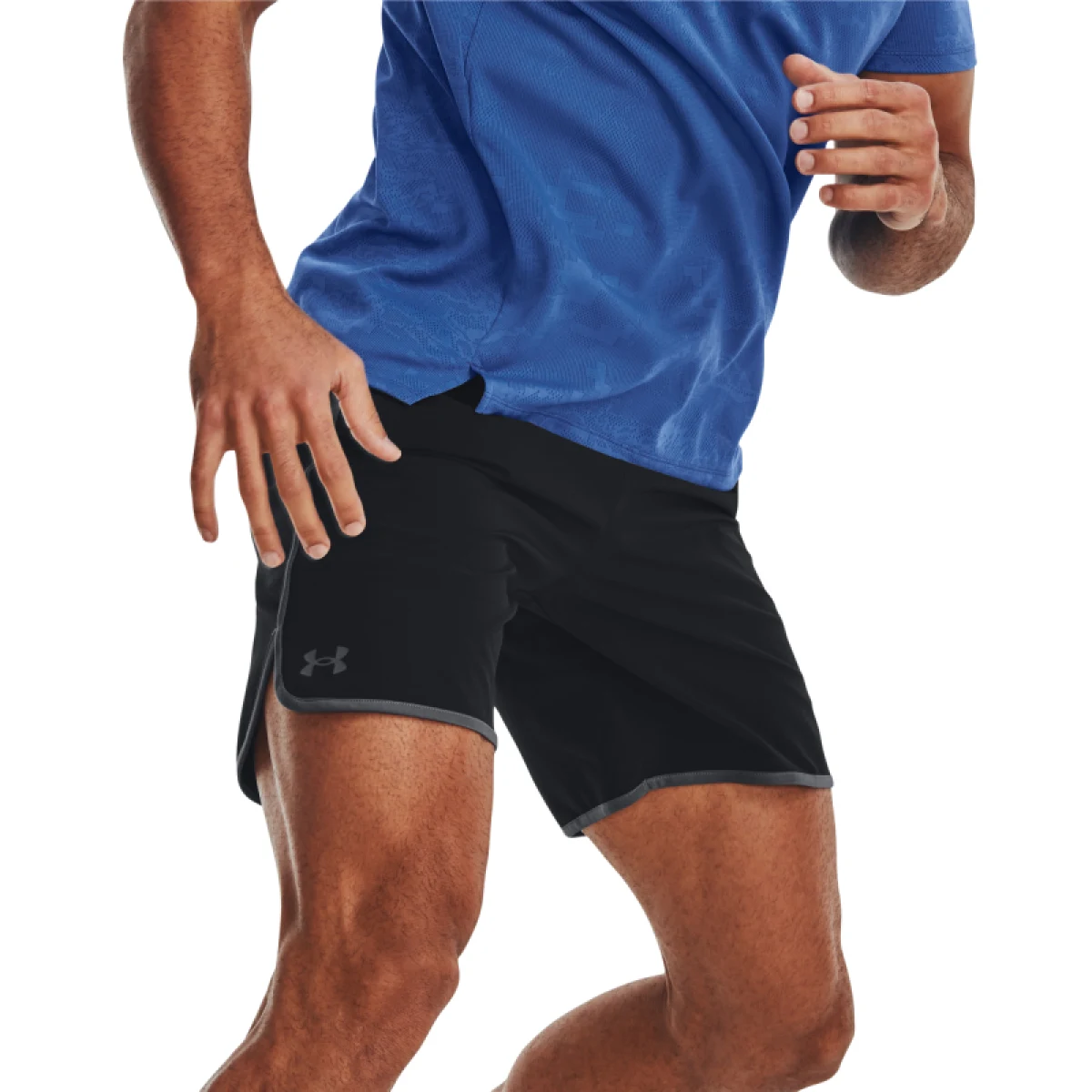 Pánske tréningové kraťasy UNDER ARMOUR UA HIIT Woven 8in Shorts-BLK · záber 2