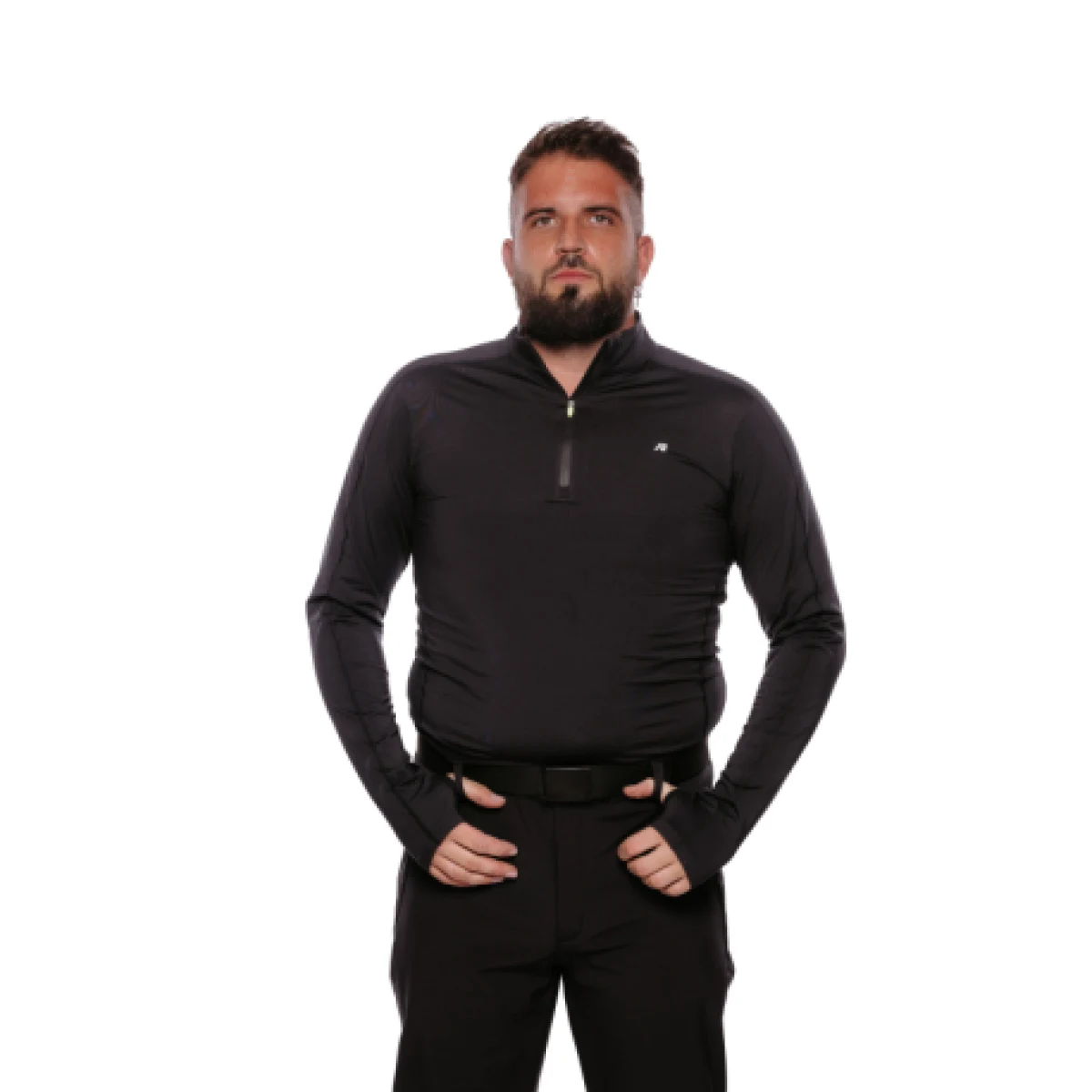 Pánske tričko AUTHORITY DRYZIP III M black · záber 1