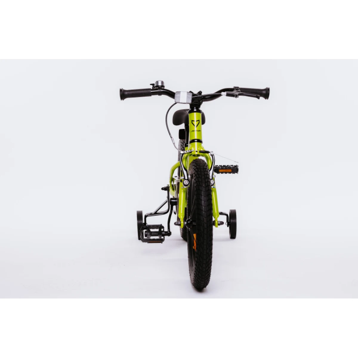 Detský horský bicykel AMULET 16 Speedy, fluo yellow black · záber 4