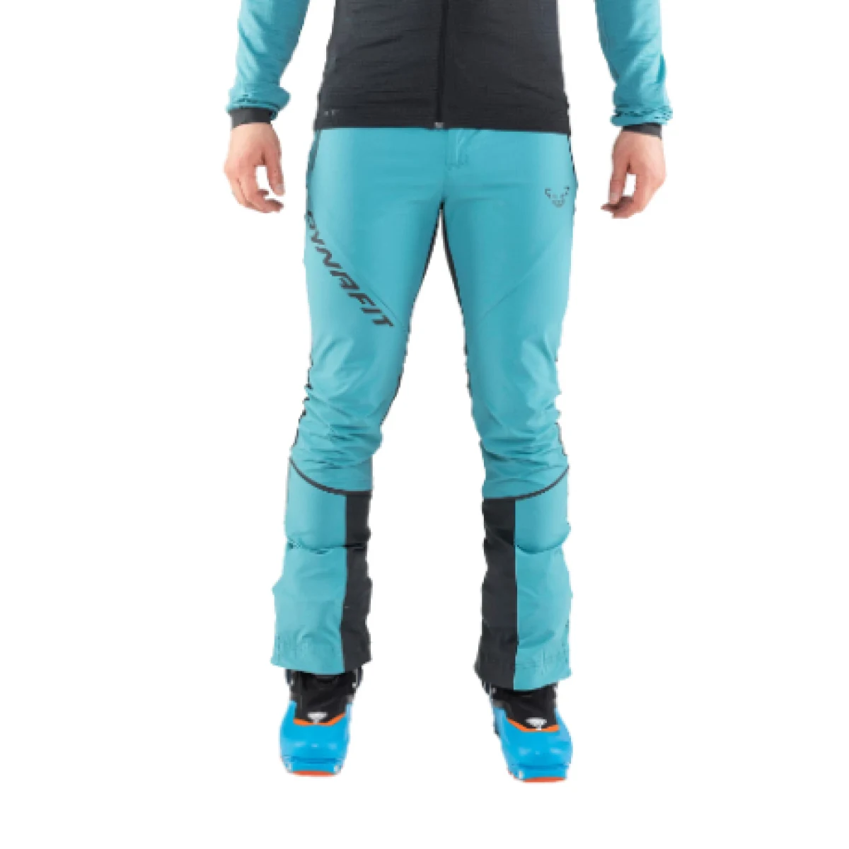Pánske nohavice na skialp DYNAFIT Speed Dynastretch Pants M-8071-storm blue · záber 1
