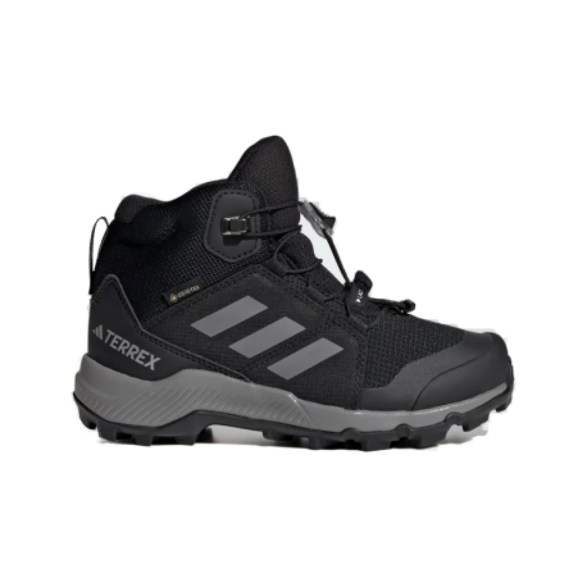 Juniorská členková turistická obuv ADIDAS Terrex Mid Jr GTX core black grey three core black · záber 1