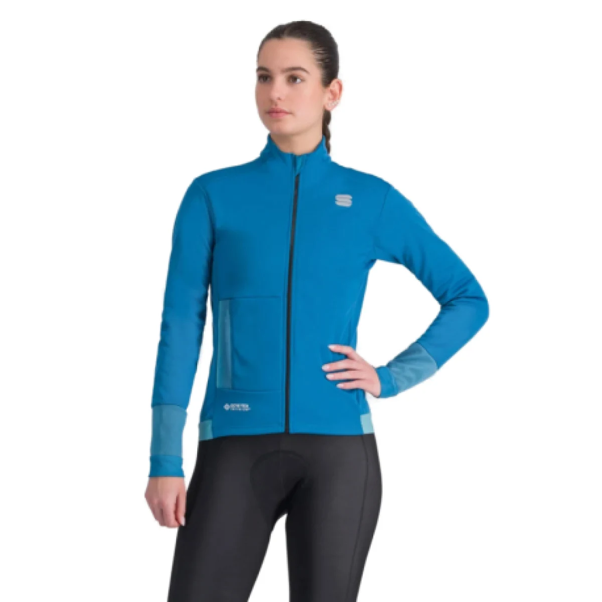 Dámska cyklistická bunda SPORTFUL Super w jacket, berry blue · záber 1