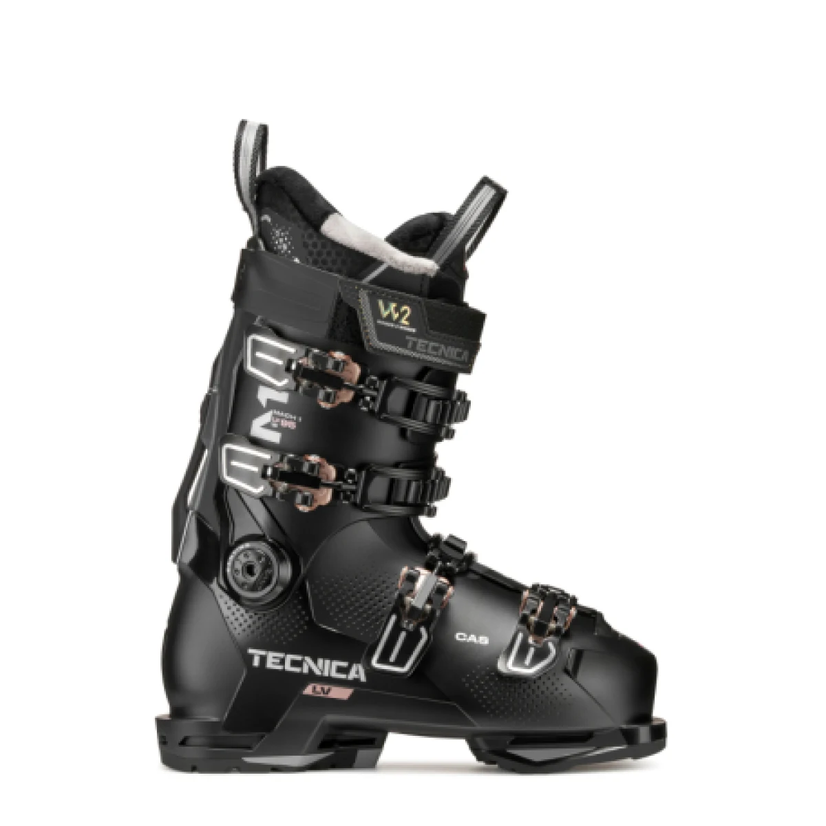 Dámske lyžiarky na zjazdovku - on piste TECNICA Mach1 LV 95 W TD2 GW, black · záber 1