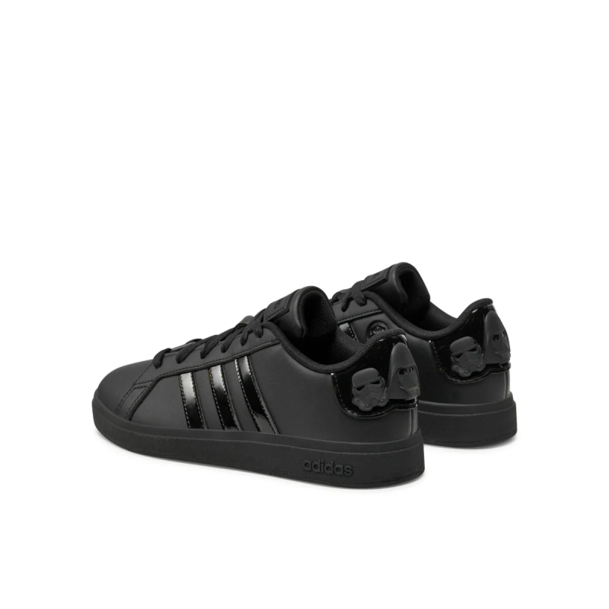 Chlapčenská rekreačná obuv ADIDAS Star Wars Grand Court 2.0 core black core black core black · záber 5