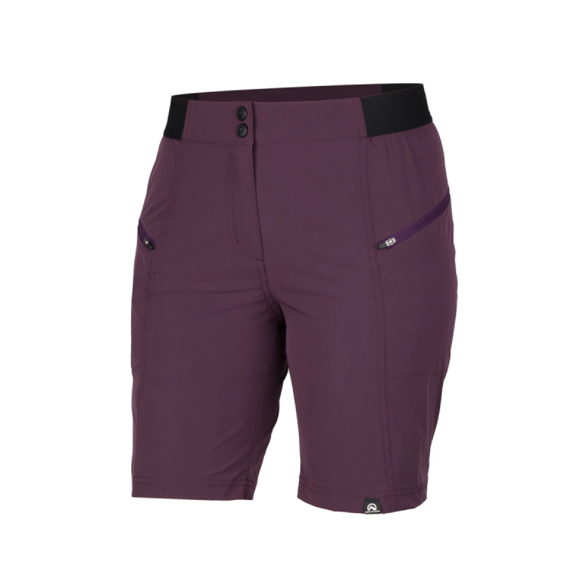 Dámske turistické kraťasy NORTHFINDER LOTTIE-481-plum · záber 4