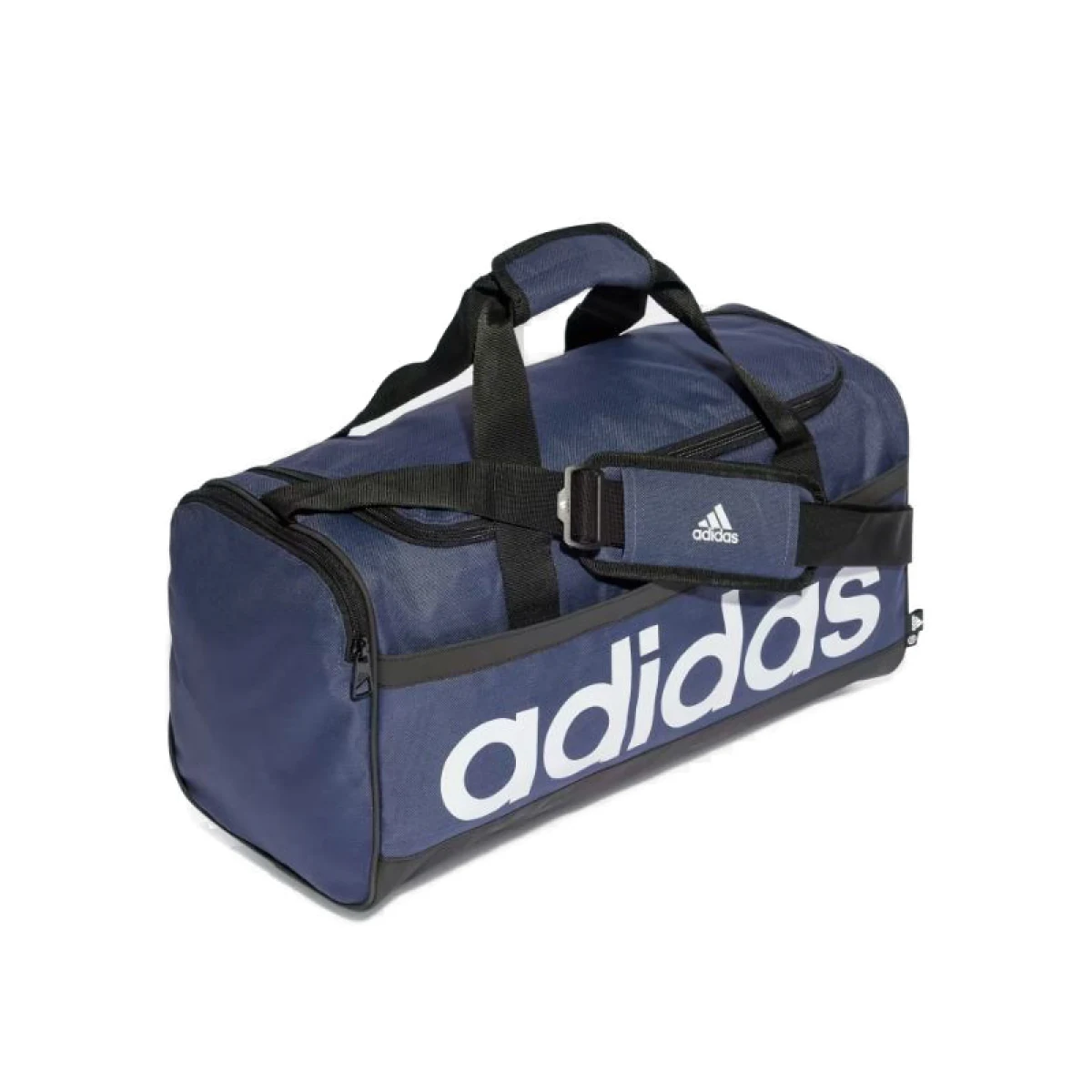 Cestovná taška ADIDAS LINEAR DUFFEL M SHANAV BLACK WHITE · záber 2