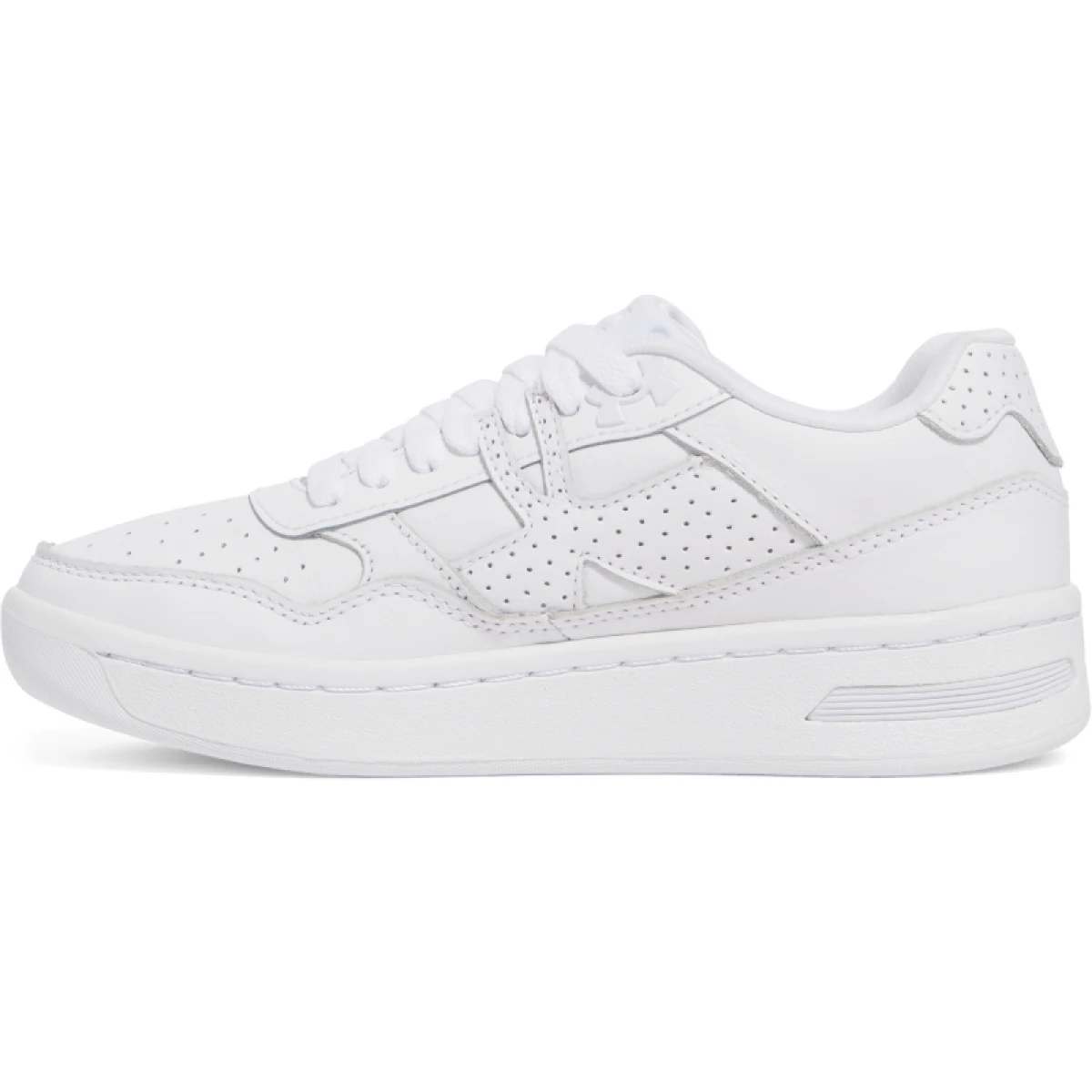 Dámska rekreačná obuv UNDER ARMOUR UA W Court 96 white white white · záber 2