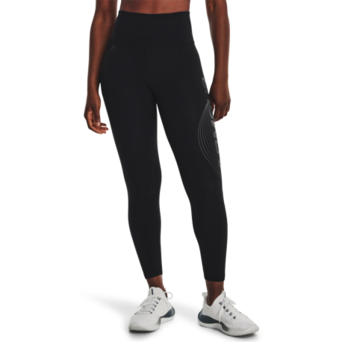 Dámske legíny UNDER ARMOUR Motion Ankle Leg Branded-BLK · záber 1
