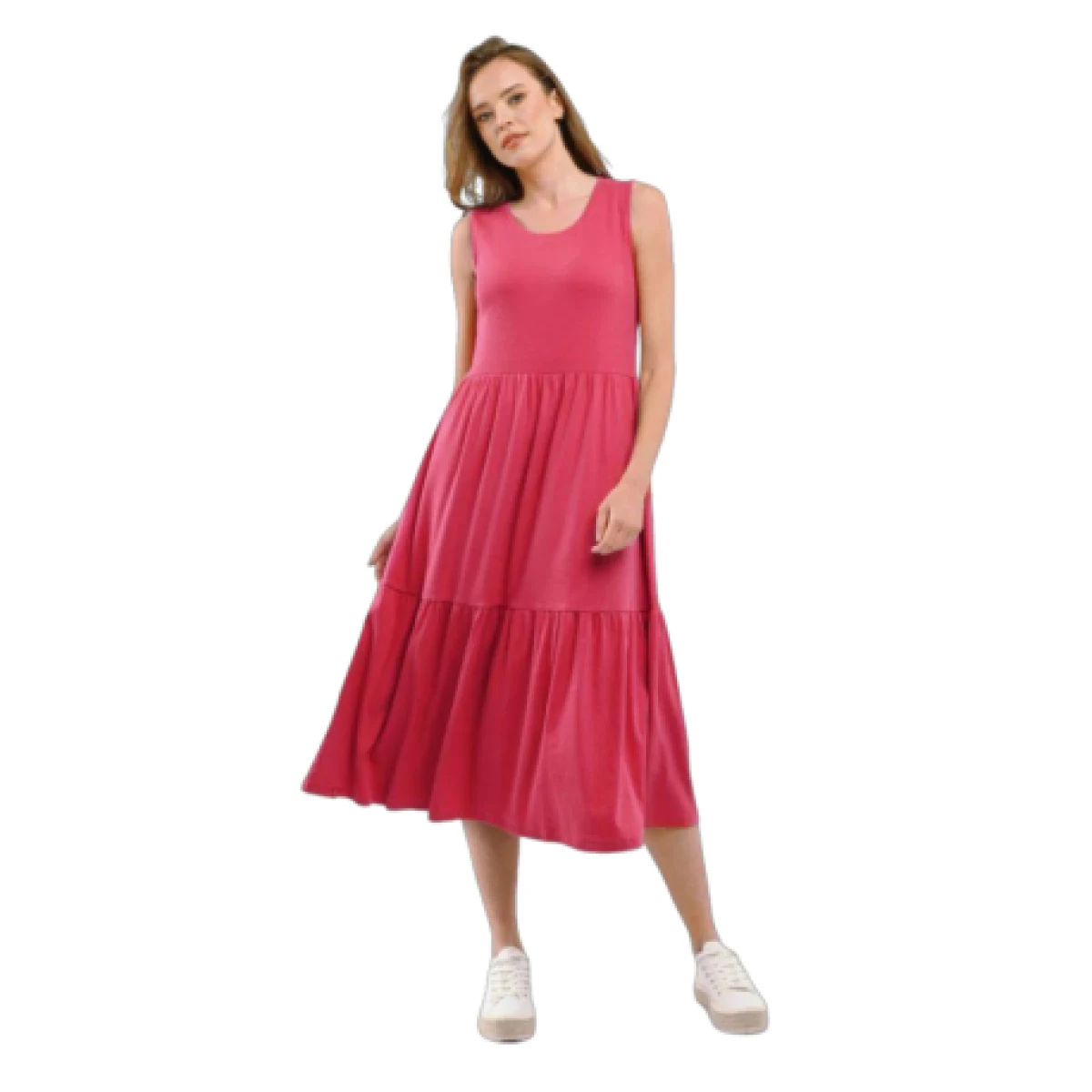 Dámske šaty VOLCANO G-NILA-401-PINK · záber 1