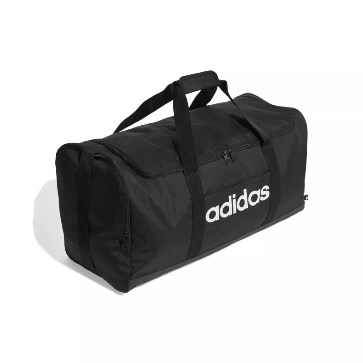 Cestovná taška ADIDAS LINEAR DUFFEL L BLACK BLACK WHITE · záber 2