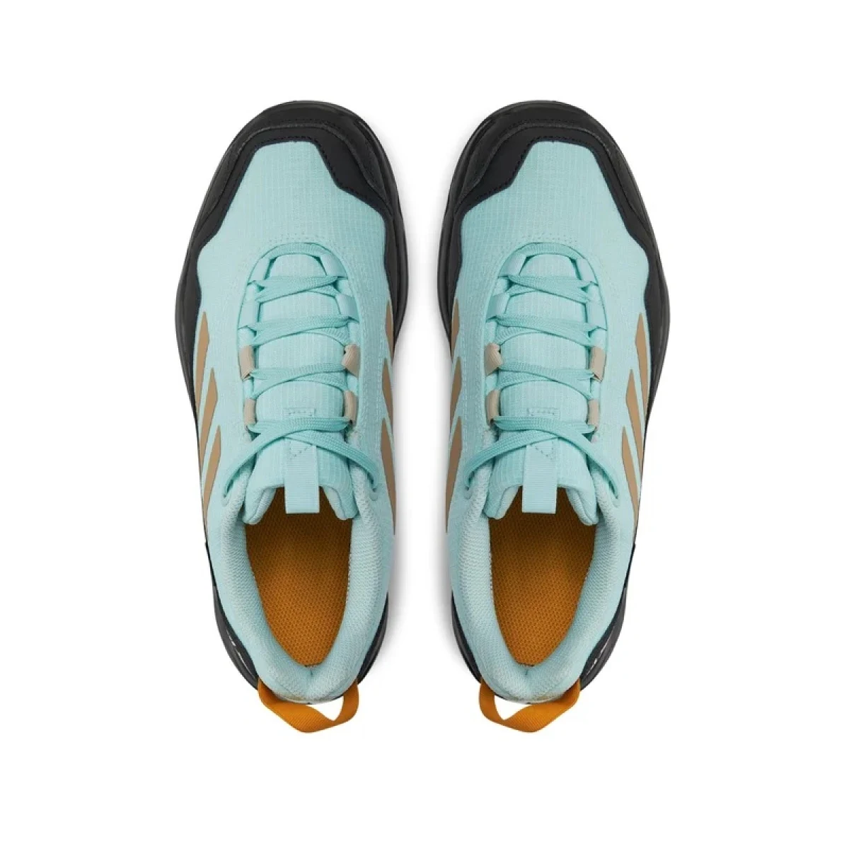 Dámska nízka turistická obuv ADIDAS Terrex Eastrail GTX flash aqua wonder beige preloved yellow · záber 4