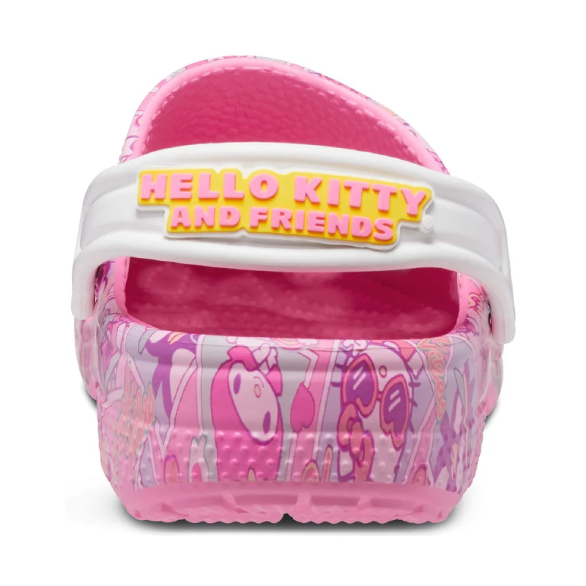 Dievčenské kroksy (rekreačná obuv) CROCS Classic Hello Kitty Clog pink · záber 5
