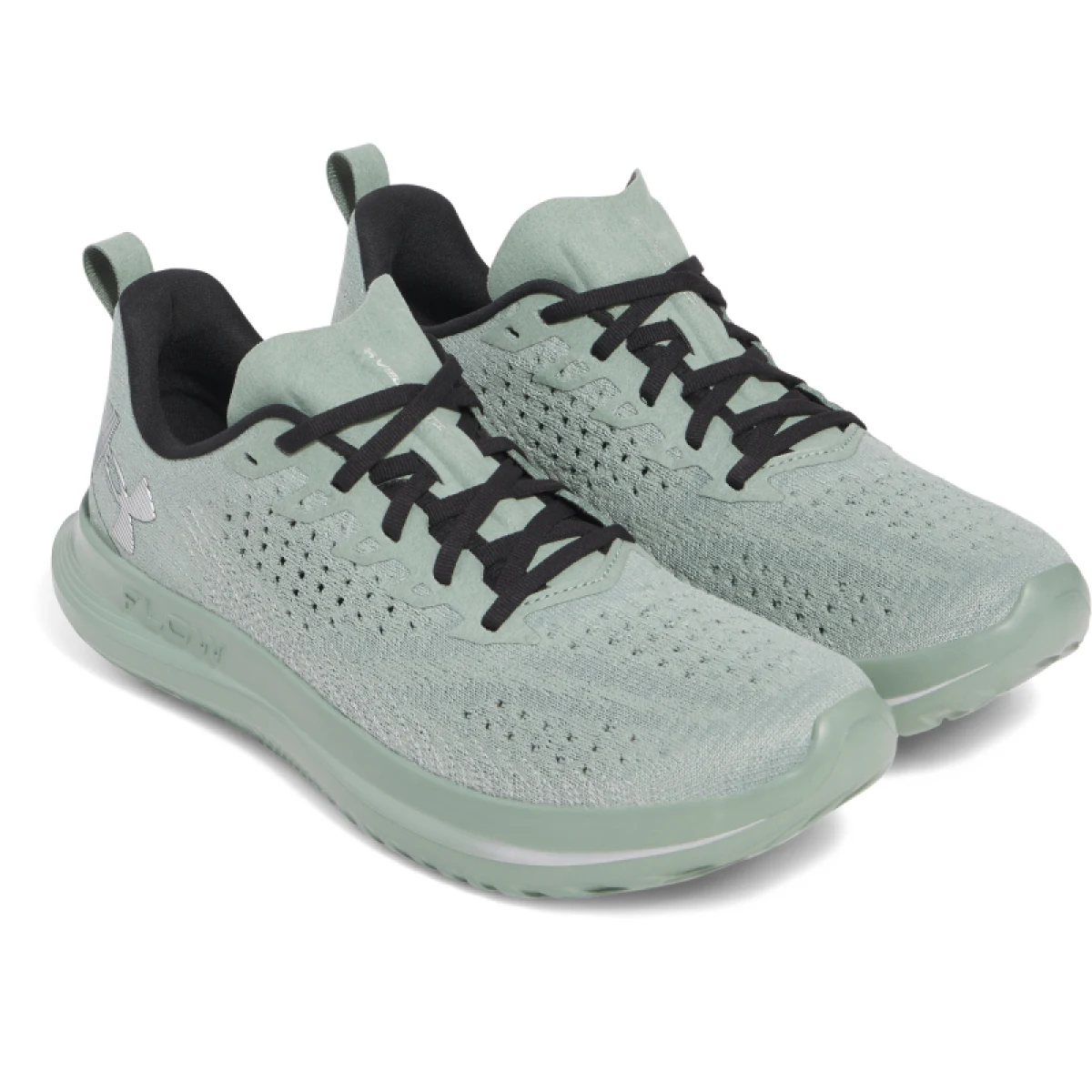 Pánska bežecká obuv UNDER ARMOUR UA Velociti 4 silica green silica green metallic silver · záber 3