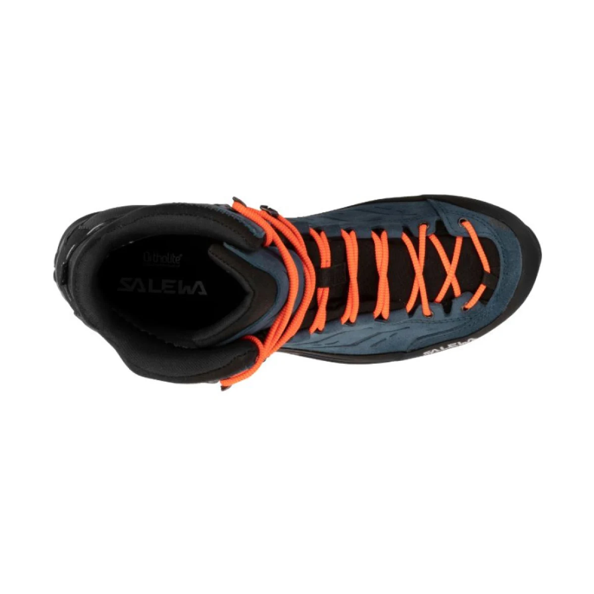 Pánska členková turistická obuv SALEWA Mountain Trainer Mid GTX M dark denim black · záber 4