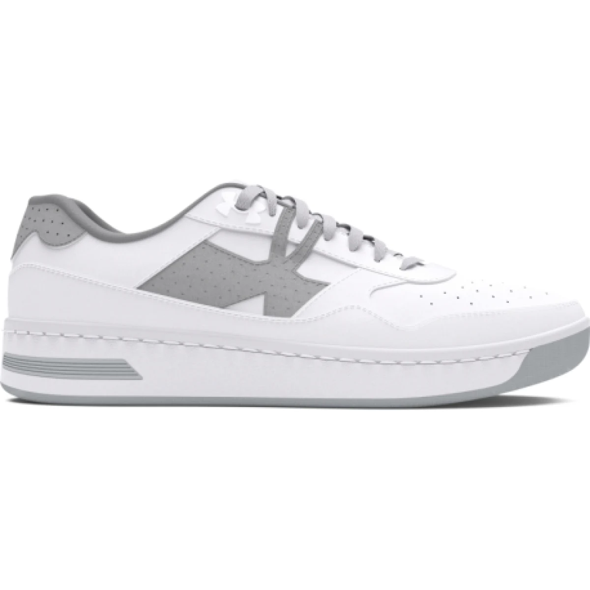 Pánska vychádzková obuv UNDER ARMOUR UA Court 96 Suede white white mod gray · záber 1