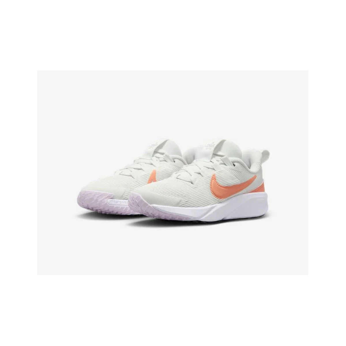 Detská športová obuv (tréningová) NIKE Star Runner 4 K summit white white black apricot agate · záber 4