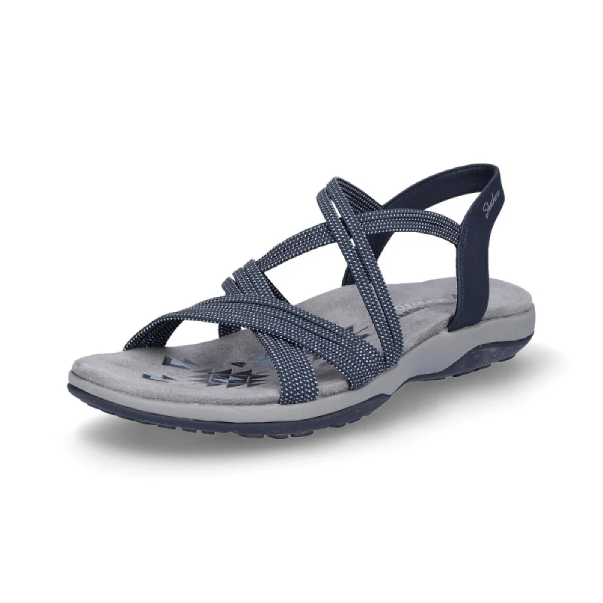 Dámske sandále SKECHERS Reggae Slim Turn It Up W navy · záber 3