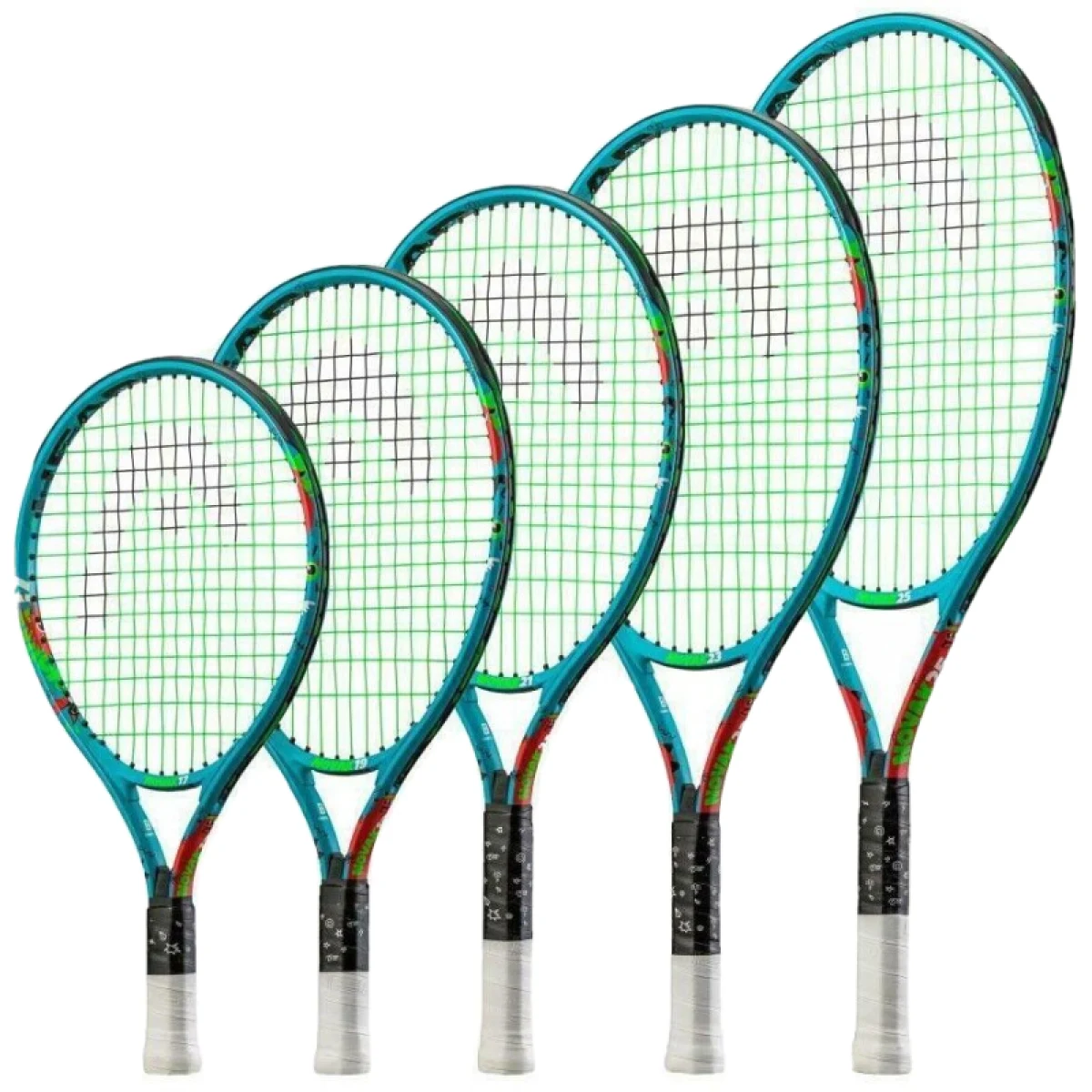 Tenisová raketa HEAD Novak 19 SC05 · záber 2