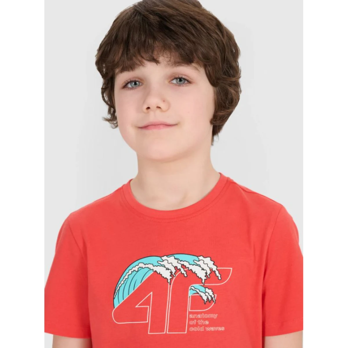 Chlapčenské tričko s krátkym rukávom 4F JUNIOR TSHIRT M1917-63S-CORAL · záber 2