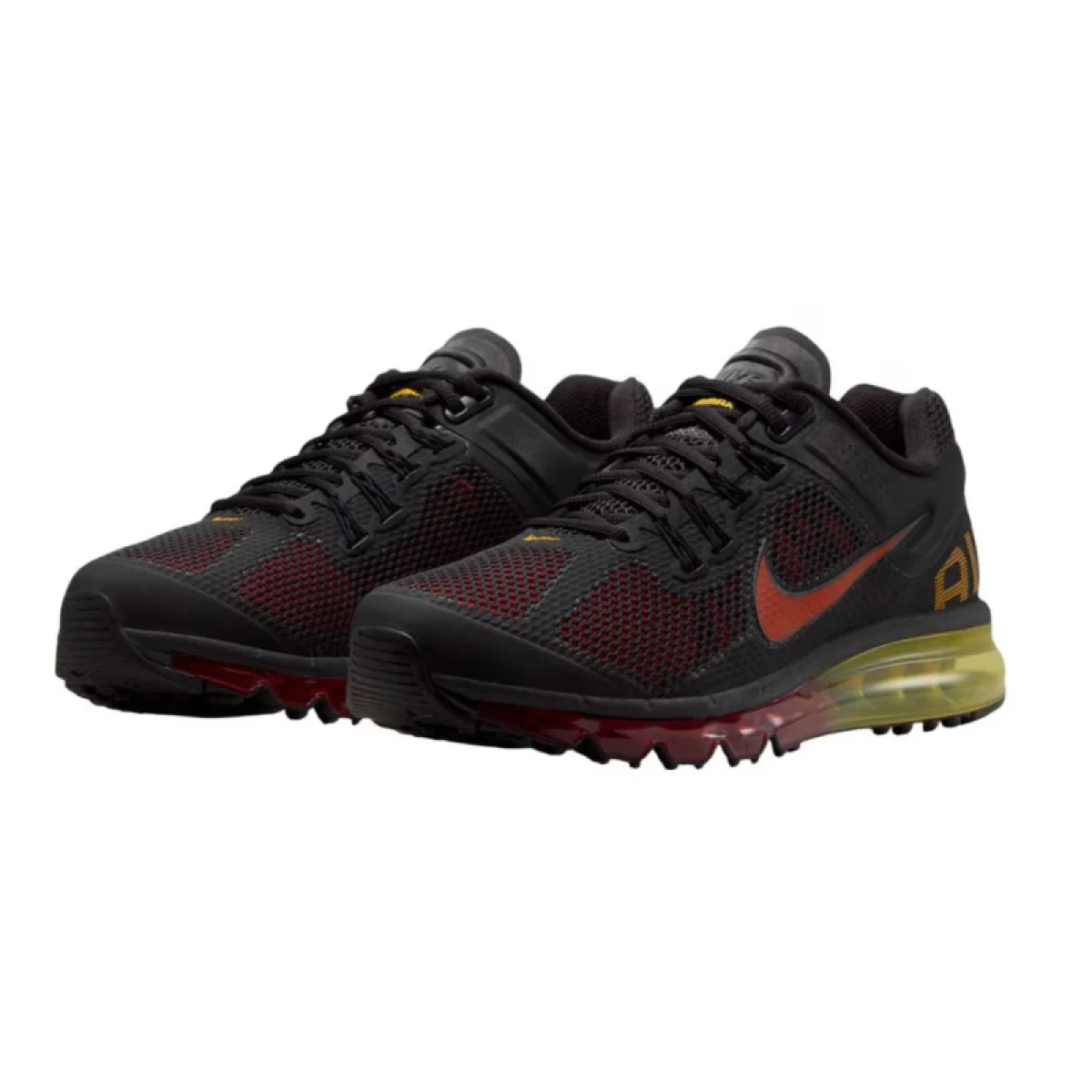 Pánska rekreačná obuv NIKE Air Max 2013 M black laser orange university red · záber 5