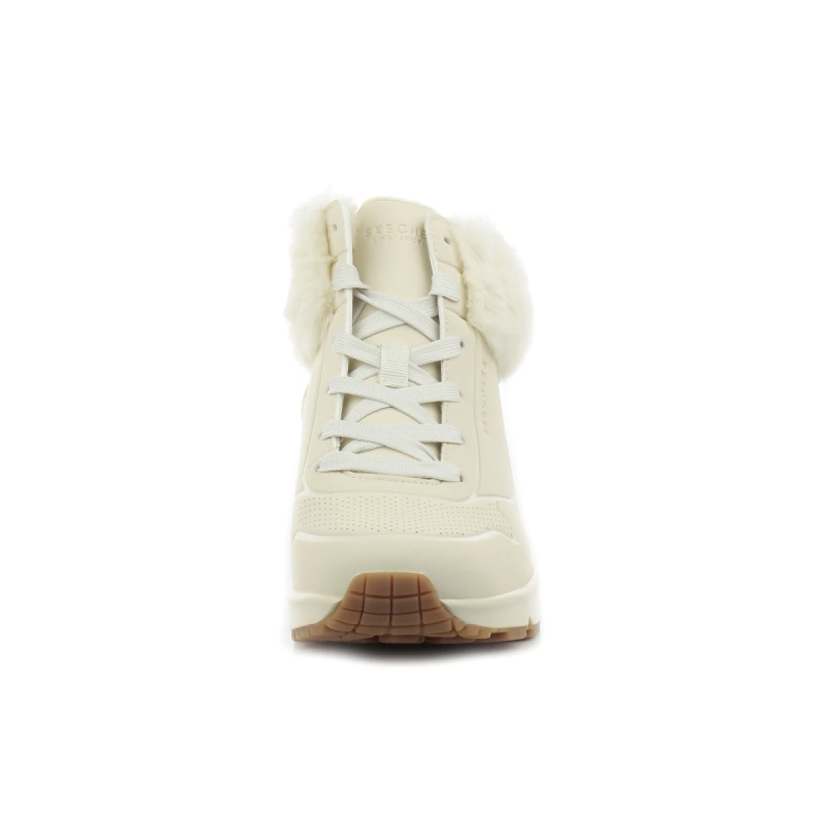 Dievčenské členkové zimné topánky SKECHERS Uno Fall Air natural · záber 4